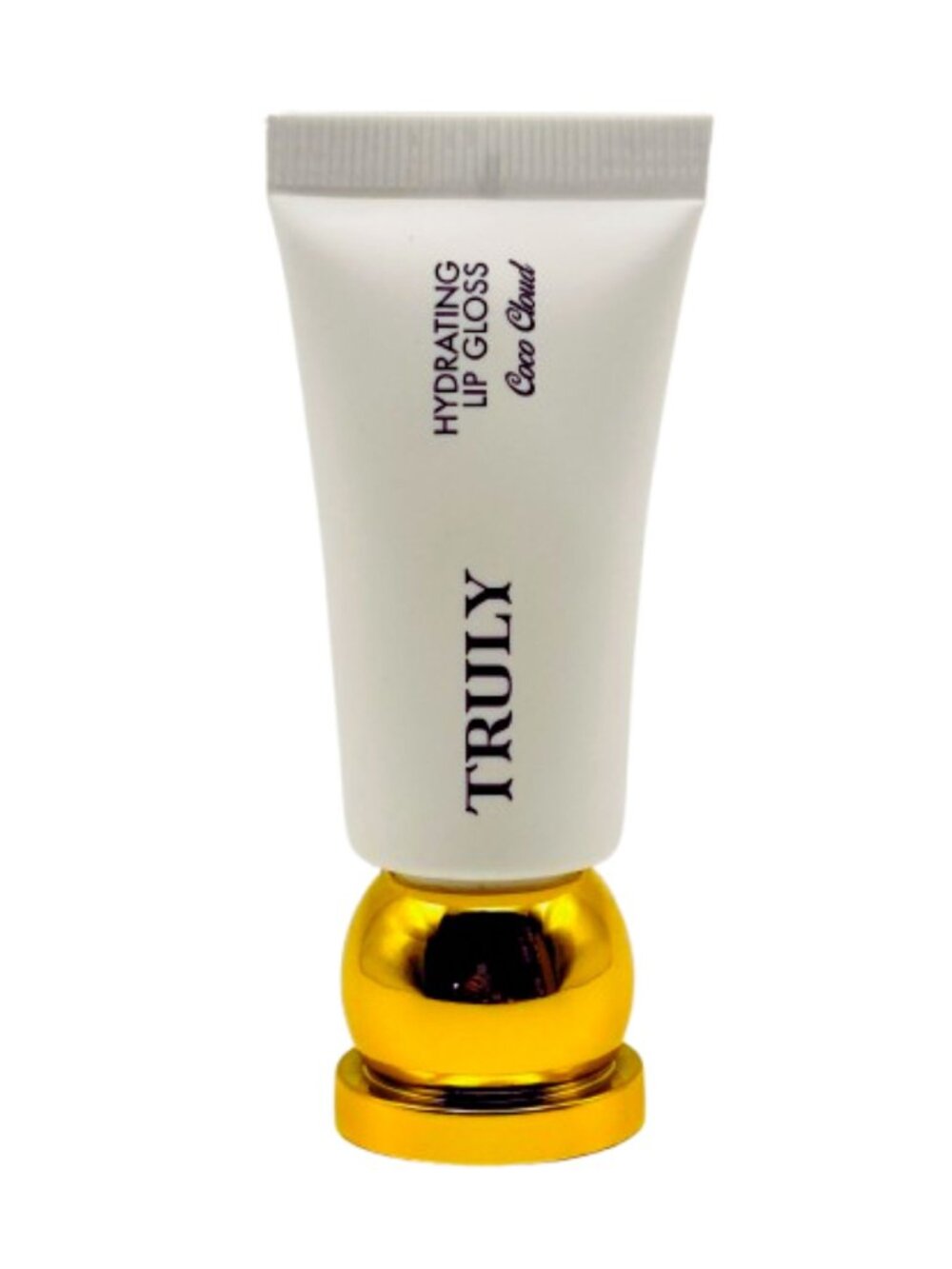 Truly Hydrating Lip Gloss Coco Cloud Clear Silver Shimmer